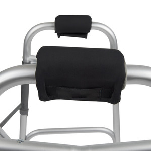 Coussinets d'accoudoirs pour fauteuil roulant, coussin en éponge noire, accessoire de soutien confortable - Product Image 1