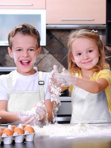 Sublimation Polyester Kids <strong>Bib</strong> <strong>Apron</strong> with Pocket Adjustable Children Chef <strong>Apron</strong> for Baking Painting Cooking M L XL - Product Image 5