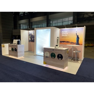 Exhibición Comercial Personalizada <span class=keywords><strong>de</strong></span> 10x20 pies, Diseño <span class=keywords><strong>de</strong></span> Alta Gama, Tecnología para Alimentos, Medicina y Fitness, Madera Contrachapada, Sublimación <span class=keywords><strong>de</strong></span> Tinta, Reutilizable, Resistente al Fuego - Product Image 1