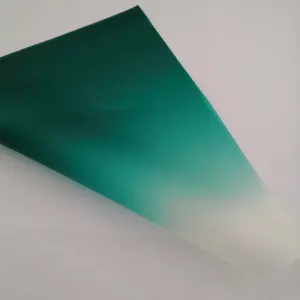 녹색/파랑/회색 밴드 pvb 필름 0.76mm pvb 라미네이팅 필름 앞 유리 강화 라미네이트 유리