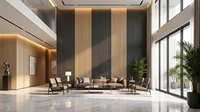Panel de valla de lujo de WPC, compuesto de madera y plástico, para balcón exterior y protección de villas