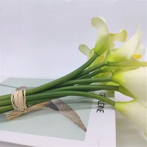 Gemeinsame callalily künstliche calla blume großhandel gemeinsame callalily für haus/partei/hochzeit dekoration bouquet