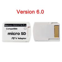 Adaptateur V6.0 SD2VITA Pro pour convertisseur de carte mémoire PS Vita en plastique avec boîtier PSV
