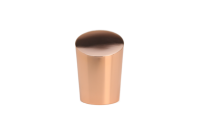 Capsules de parfum rondes en métal personnalisées de haute qualité, dorées, bouchons de flacons, bouchons de parfum de luxe