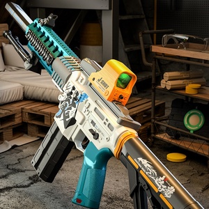 YUJIAN M416 lanzador automático de balas suaves pistola de juguete Blaster arma con balas <span class=keywords><strong>Armas</strong></span> para regalos de cumpleaños adultos niños - Product Image 2