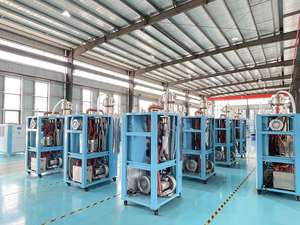 Système de séchage 3 en 1 <span class=keywords><strong>Mitex</strong></span>, capacité de 300 kg, débit d'air de 300, faible point de rosée, sécheur déshumidificateur compact en plastique PET en nid d'abeille - Product Image 6