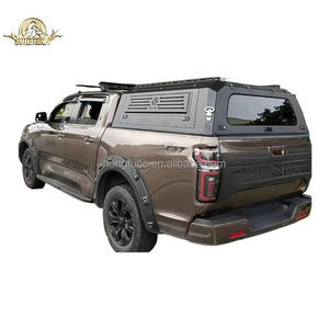 Capot de camionnette 5 pieds Smart Bed Cap, coque rigide de camping 6 pieds de long en aluminium pour <span class=keywords><strong>Toyota</strong></span> <span class=keywords><strong>Tacoma</strong></span> 3ème génération <span class=keywords><strong>2021</strong></span> 2022 2023 - Product Image 3