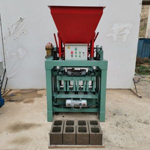 Petite machine à briques manuelle automatique équipement de briques de construction autonome rurale - Product Image 6