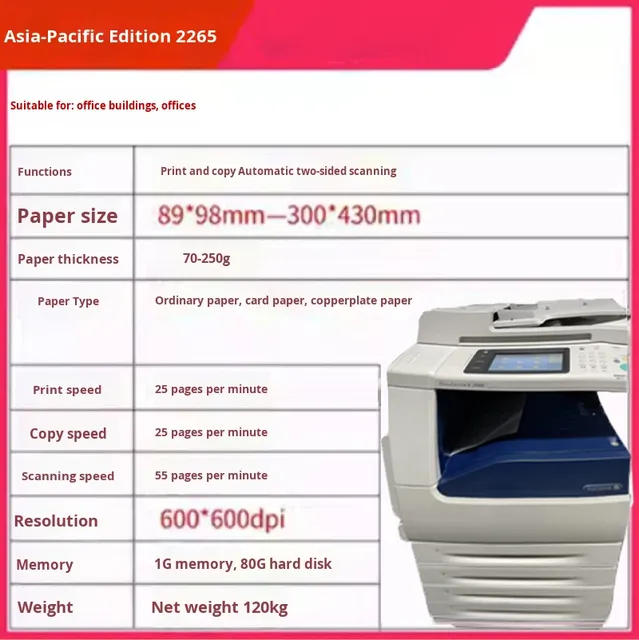 Color Copier A3 Double-Sided Laser Scanner Color Commercial Office Large Multi-Functional Printer 40cpm 4GB Memory Network