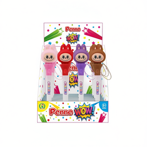 Bolígrafos Penne Wow Pixiepop de 4 colores con diseño de dibujos animados para niños, juguetes de dibujo - Product Image 2
