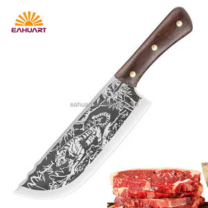 Utensilios <span class=keywords><strong>de</strong></span> Cocina Únicos, Cuchillo <span class=keywords><strong>de</strong></span> Cocina Forjado <span class=keywords><strong>de</strong></span> Alta Resistencia, Cuchillo <span class=keywords><strong>para</strong></span> Deshuesar y Picar <span class=keywords><strong>para</strong></span> Uso Doméstico y Comercial - Product Image 2