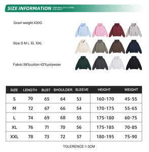 <span class=keywords><strong>Sweat</strong></span>-shirt à <span class=keywords><strong>capuche</strong></span> surdimensionné pour <span class=keywords><strong>homme</strong></span>, couleur unie, en velours, pour <span class=keywords><strong>homme</strong></span> - Product Image 2