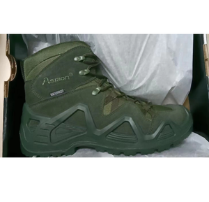TSB07 Green Black Desert Khaki Coyote Brown Suede Desert Land Training Shoes Ranger Ankle <b>Boots</b> Combat Shoes <b>Hiking</b> <b>Boots</b> - Product Image 1