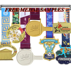 Medalla personalizada Esmalte Aleación de zinc Logotipo de metal Premio Medallas deportivas 2d 3D Navidad Correr Bádminton Fútbol Medallas de <span class=keywords><strong>tenis</strong></span> de <span class=keywords><strong>mesa</strong></span> - Product Image 1