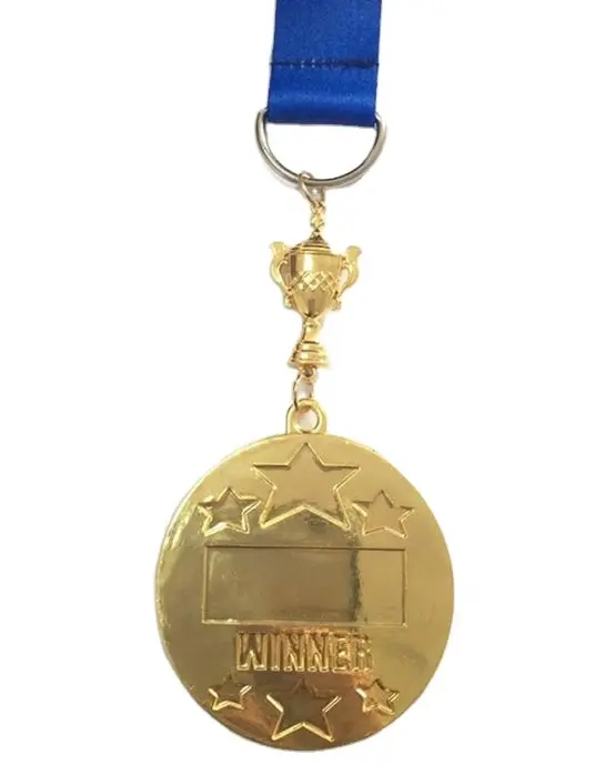 Top Grade 1 Gold 2 Silber 3 Bronze Metall Trophäen medaille Auszeichnungen Trophäen medaillen für den Gewinn der kleinen Trophäe und Medaille