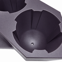 Boîte en mousse PU personnalisée, boîte d'emballage en mousse de polyuréthane moulée antichoc pour l'emballage industriel, l'électronique grand public, OEM/ODM