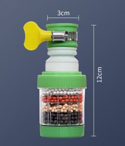 <span class=keywords><strong>Filtro</strong></span> di estensione per <span class=keywords><strong>rubinetto</strong></span> KAWAL a 6 strati <span class=keywords><strong>con</strong></span> soffione doccia anti-schizzo, design a risparmio idrico, materiale in PVC, beccuccio flessibile <span class=keywords><strong>rotante</strong></span> a 360° - Product Image 2