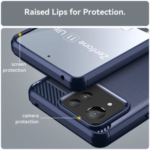 TPU souple antichoc en Fiber de carbone pour <span class=keywords><strong>Zenfone</strong></span> <span class=keywords><strong>9</strong></span> 10 <span class=keywords><strong>coque</strong></span> arrière de téléphone portable pour <span class=keywords><strong>Zenfone</strong></span> 11 Ultra - Product Image 6