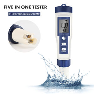 5 en 1 TDS <span class=keywords><strong>PH</strong></span> SALT EC TEMP compteur de qualité de l'eau Portable testeur d'eau stylo <span class=keywords><strong>mesure</strong></span> eau potable <span class=keywords><strong>piscine</strong></span> - Product Image 3