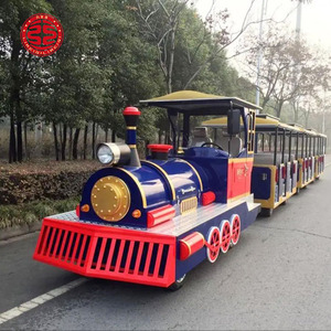Trenino Elettrico per Parco Divertimenti, Mini <span class=keywords><strong>Treno</strong></span> <span class=keywords><strong>a</strong></span> Batteria in Vendita - Product Image 5