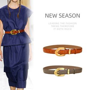 2026 यूरोपीय अमेरिकी रेट्रो शैली वास्तविक चमड़े की कमर बेल्ट महिलाओं के लिए वास्तविक चमड़े की कमर बेल्ट - Product Image 2