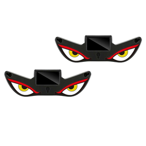 Nouveau style d'écran <span class=keywords><strong>LED</strong></span> dynamique à ventouse « Oeil du Diable » <span class=keywords><strong>pour</strong></span> l'éclairage décoratif de voiture, lumières de pare-brise avant et arrière <span class=keywords><strong>pour</strong></span> <span class=keywords><strong>camion</strong></span> et voiture - Product Image 1