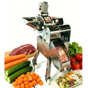 Máquina para Cortar Carne Cocida en Cubos, Equipo para Cortar Salchicha y Tocino en Cubos 3D - Product Image 6