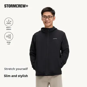 Media Storm Dynamic Soft Feel Shell Jacke Wind dicht 3000mm Slim Fit Plus Size Reiß verschluss Stehkragen Herbst Winter Männer - Product Image 5