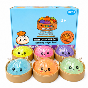 Nouveautés Jouets Squishy de Noël en forme de cornes de renne, Squishy en forme de boulette de Noël, Squishy en forme de boulette, Squishy en forme de boulette à paillettes - Product Image 1