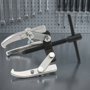 3 Jaw Inner Outer Combination <b>Puller</b> Premium Carbon Steel Black/Silver 1 Ton Auto Repair Universal Fit BCH-9399 - Product Image 2