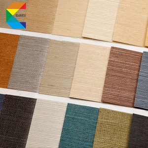 Hot bán 3D hình nền rơm tự nhiên sisal Dệt Lụa loạt phong cách thiết kế hiện đại cho khách sạn nhà trang trí thương mại - Product Image 1