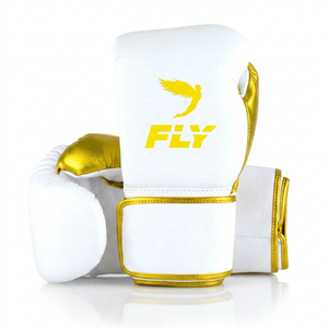 Gants de sparring Fly à prix de gros, gants de boxe d'entraînement sur mesure en cuir véritable, gants de boxe Fly de protection, équipement OEM - Product Image 2