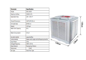Refroidisseur d'air / Faible <span class=keywords><strong>consommation</strong></span> d'énergie / Bonnes performances de refroidissement / Grand réservoir d'<span class=keywords><strong>eau</strong></span> - Product Image 5