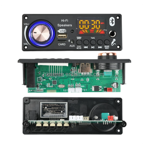 Carte décodeur MP3 Bluetooth DC12V D152BT, décodeur MP3 Bluetooth 5.3 pour haut-parleur audio de voiture, sans amplificateur de puissance - Product Image 3