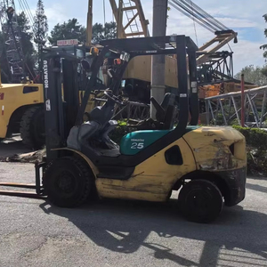 Chariot élévateur diesel Komatsu TCM FD25 avec moteur importé d'origine, 2,5 tonnes, 3 tonnes, 5 tonnes, 7 tonnes, 10 tonnes, Yanmar Isuzu, transpalette - Product Image 1