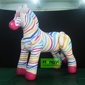 <span class=keywords><strong>Cebra</strong></span> inflable <span class=keywords><strong>de</strong></span> campaña publicitaria decorativa <span class=keywords><strong>de</strong></span> PVC <span class=keywords><strong>de</strong></span> alta calidad a gran escala - Product Image 1