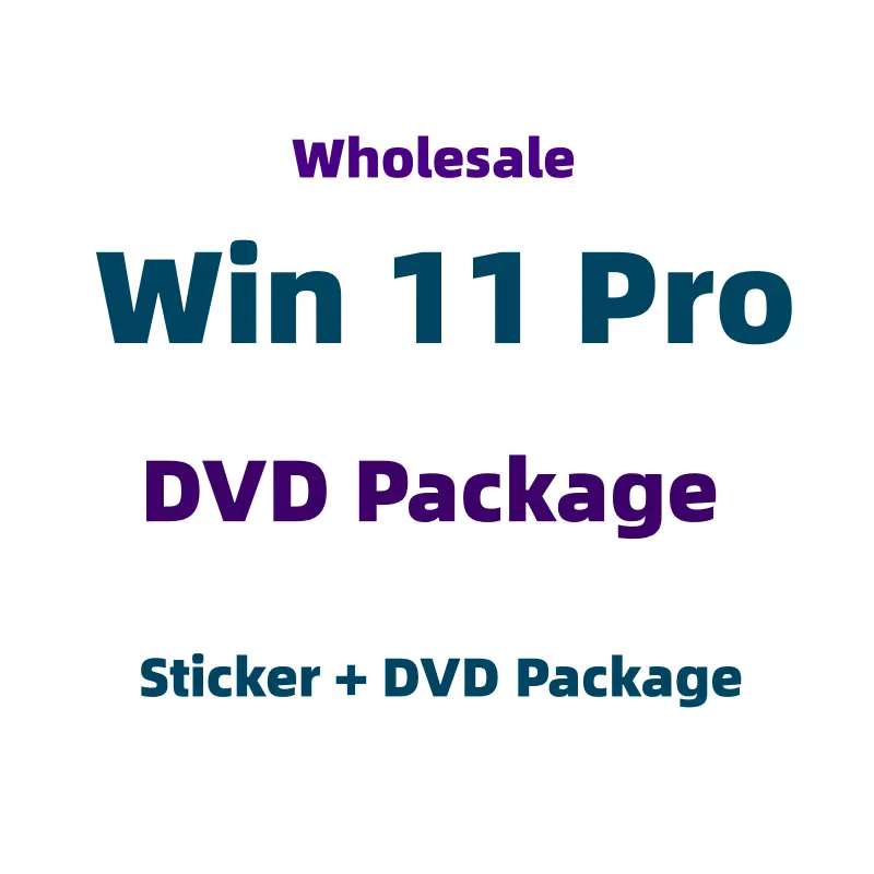 Echte Win 11 Pro Oem Dvd Volledige Pakket 100% Online Activeren Win 11 Pro Dvd 12 Maand Gegarandeerd Win 11 Pro Dvd Schip Snel