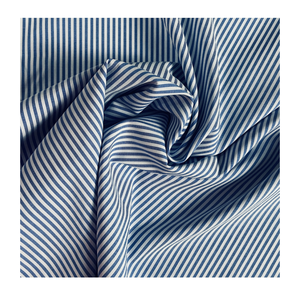 garment fabric custom casual elastic stripe yarn dyed shirt bag