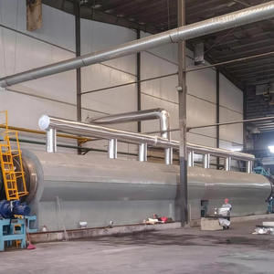 Conversion des déchets plastiques/pneus en usine de pyrolyse de mazout avec une capacité quotidienne de 10 tonnes à 20 tonnes par jour. - Product Image 1