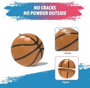 Gender Reveal Exploding Powder Basketball Ball with Blue Pink Powder Sequins Kit <strong>Baby</strong> Boys Girls Ultimate Party Supplies - Product Image 5