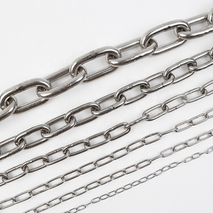 DIN766 ISO4565 Marine Stainless Steel Calibrated Anchor Chain Dia.8mm Kayak Dinghy Ship <b>Yacht</b> Boat Hardware Accessories DIN766 I - Product Image 2