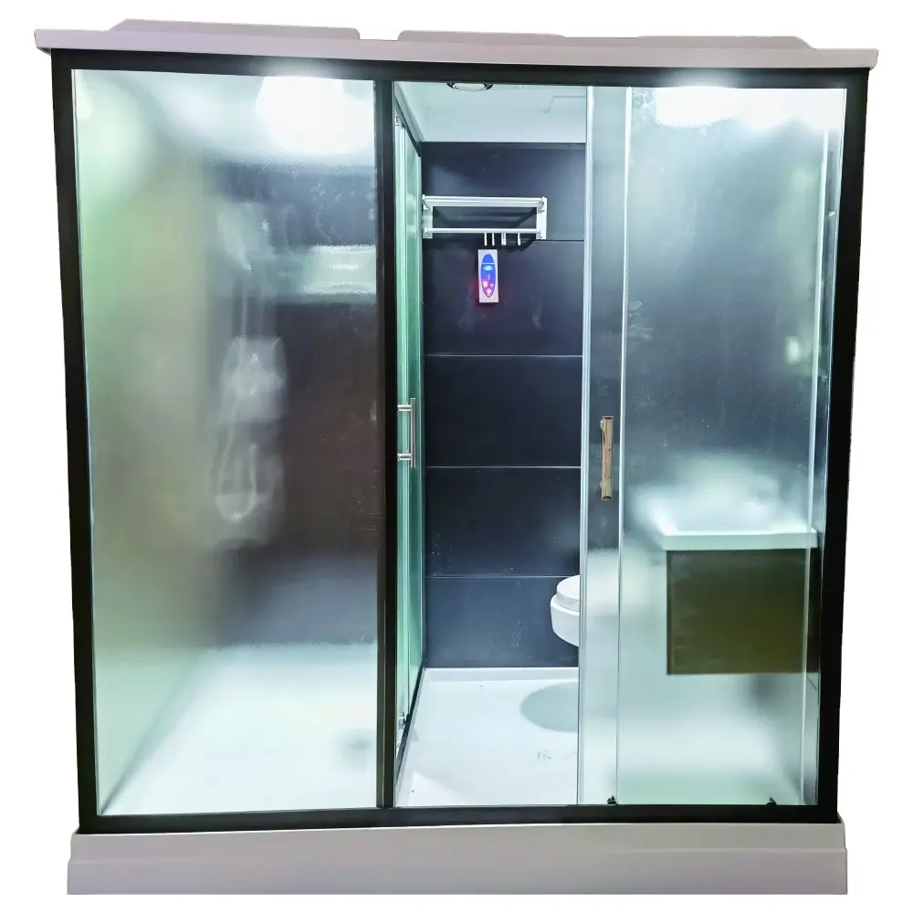 Black Series Prefab Shower All In One Bathroom Prefab Bathroom Units