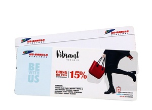 Cartes en papier fantaisie enduites, imperméables, résistantes à l'huile et aux rayures, pour billets d'<span class=keywords><strong>avion</strong></span> et cartes d'embarquement – Vente en gros - Product Image 6