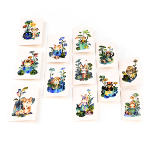 Variété <span class=keywords><strong>de</strong></span> cartes <span class=keywords><strong>de</strong></span> remerciement personnalisées assorties pour chien chat joyeux <span class=keywords><strong>anniversaire</strong></span> cartes <span class=keywords><strong>de</strong></span> vœux <span class=keywords><strong>de</strong></span> remerciement en vrac avec enveloppes - Product Image 4