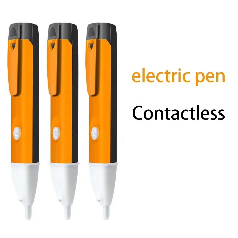 Hot SALE Mini Contactless AC Voltage Detector With Buzzer And Flashlight PM8909 Voltage PROBON test Pen