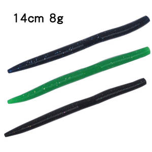 เหยื่อล่อแบบอ่อนใหม่เหยื่อตกปลา14ซม. 8ก. หนอน <span class=keywords><strong>Senkos</strong></span> พร้อมน้ำจืด - Product Image 6