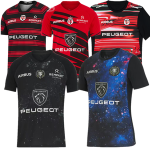 2025 26 Toulouse Rugby forması günlük T-shirt 7-a-yan Rugby forması boyut S-5XL - Product Image 1