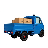 Mini camionnette électrique à 4 roues, véhicule utilitaire de petite taille pour l'agriculture, la logistique et la livraison