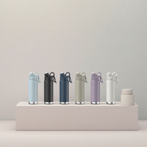 Botella de agua potable personalizada para deportes de viaje de alta calidad con logotipo personalizado - Product Image 1