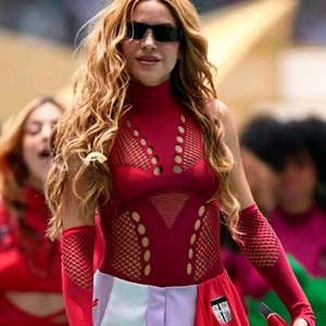 Disfraz de Reina del Fútbol Femenino, <span class=keywords><strong>Top</strong></span> de Malla de Nailon con Cuello Alto, Bodystocking, Ropa Interior para Pole Dance - Product Image 5